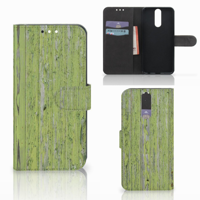 Huawei Mate 10 Lite Book Style Case Green Wood