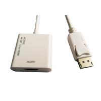 ROLINE 4K2K DisplayPort - HDMI Adapter, Actief, v1.2, DP Male - HDMI Female