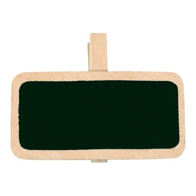 Krijtbordjes op knijper naturel (12st) Krijtbordjes op knijper naturel (12st)