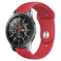 By Qubix - Rubberen sportband - Rood - Compatible met Xiaomi Mi Watch/Compatible met Xiaomi Watch 2 / Compatible met Xiaomi Watch S1 / S2 / S3 / S4 - Compatible Xiaomi bandje