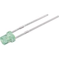 Everlight Opto 484SYGT-S530-E2 Bedrade LED Groen Cilindrisch 3 mm 10 mcd 150 ° 20 mA 2 V