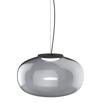 New Works Karl-Johan Hanglamp Gerookt Glas / Large