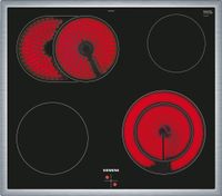 Siemens EA645GN17 kookplaat Zwart Ingebouwd Keramisch 4 zone(s) - thumbnail