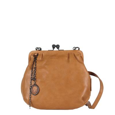 Aunts & Uncles Grandma's Luxury Club Mrs. Fortune Cookie Crossover Bag caramel  Damestas