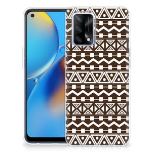 OPPO A74 4G TPU bumper Aztec Brown