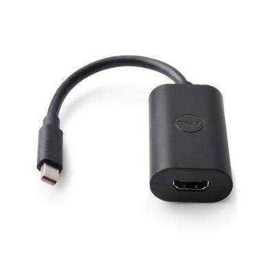 Videoadapter - Mini DisplayPort male naar HDMI female - voor Dell Mobile Projector M900; Inspiron 5559; Latitude 7275; Venue 8; XPS 12 9250