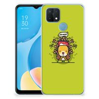 OPPO A15 Telefoonhoesje met Naam Doggy Biscuit