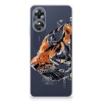 Hoesje maken OPPO A17 Watercolor Tiger