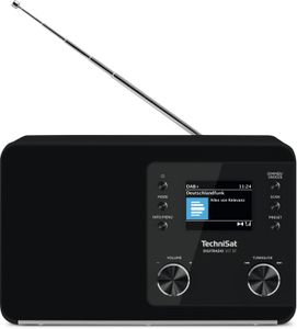 TechniSat DIGITRADIO 307 BT Radio DAB, DAB+, VHF (FM) AUX, Bluetooth Wekfunctie Zwart