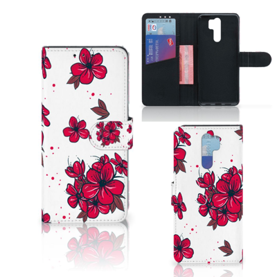 Xiaomi Redmi 9 Hoesje Blossom Red Xiaomi Redmi 9 Hoesje Blossom Red