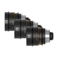 Laowa 27/35/50 S35 Nanomorph Cine Bundle Amber PL/EF-mount