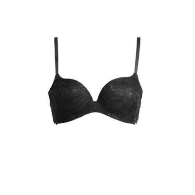 After Eden push-up bh zonder beugel Anna zwart After Eden push-up bh zonder beugel Anna zwart