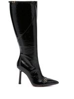 Manu Atelier bottes en cuir 100 mm - Noir