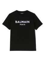 Balmain Kids t-shirt à logo imprimé - Noir - thumbnail