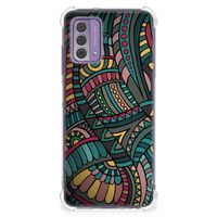 Nokia G42 Doorzichtige Silicone Hoesje Aztec