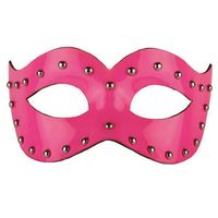 Oogmasker fluor roze - thumbnail