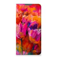 Bookcase Motorola Moto G52 | Moto G82 Tulips