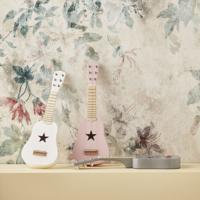 Kid's Concept houten gitaar met 6 snaren 53 cm wit