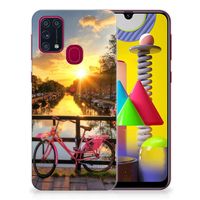 Samsung Galaxy M31 Siliconen Back Cover Amsterdamse Grachten