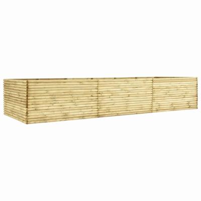 vidaXL Plantenbak verhoogd 450x50x96 cm geïmpregneerd grenenhout vidaXL Plantenbak verhoogd 450x50x96 cm geïmpregneerd grenenhout