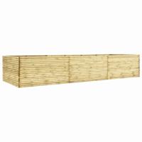 vidaXL Plantenbak verhoogd 450x50x96 cm geïmpregneerd grenenhout
