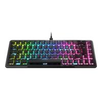 Turtle Beach Vulcan II Mini - Optisch gamingtoetsenbord 65% met aanpasbare RGB-verlichting, knoopduplicatietechnologie, aluminium plaat, zwart