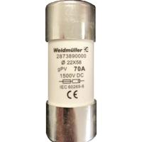 Weidmüller 2873890000 FUSE WSFL 22X58 70A 1K5V GPV Buiszekering Inhoud 10 stuk(s)