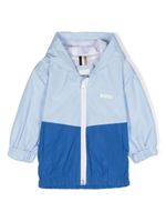 BOSS Kidswear imperméable à design colour block - Bleu - thumbnail