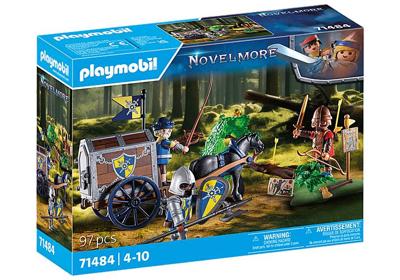 Playmobil Novelmore Overval op transportwagens 71484