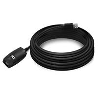 ACT USB Verlengkabel USB 2.0, Kabellengte 5m, Boost tot 4x USB Signaal tot 20m Afstand, voor Printer, Camera, Muis en andere USB-apparaten - AC6005