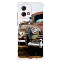 Motorola Moto G84 Anti-shock Hoesje met foto Vintage Auto - thumbnail