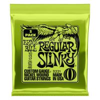 Ernie Ball 3221 Regular Slinky Nickel Wound 3 Pack 010 - 046