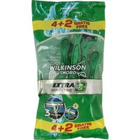 Wilkinson Xtreme III sensitive wegwerp 4 + 2 (6 st) - thumbnail