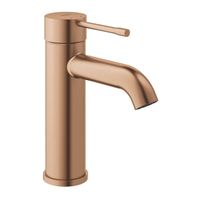 GROHE Essence Wastafelkraan Opbouw - uitloop 11.6cm - S-size - gladde body - brushed warm sunset 24172DL1