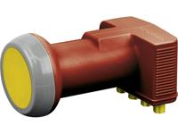 Schwaiger SPS7944R531 Quad LNB Feed-opname: 40 mm Weerbestendig Steenrood