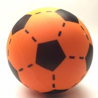 Oranje foam voetbal 20 cm   - - thumbnail