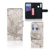 Huawei P Smart Plus (2019) Bookcase Marmer Beige