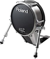 Roland KD-140-BC V-Kick Trigger Pad 14 inch zwart chrome