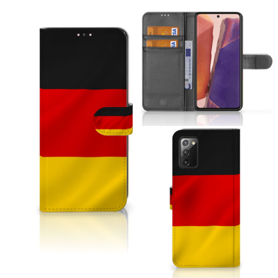 Samsung Galaxy Note 20 Bookstyle Case Duitsland Samsung Galaxy Note 20 Bookstyle Case Duitsland