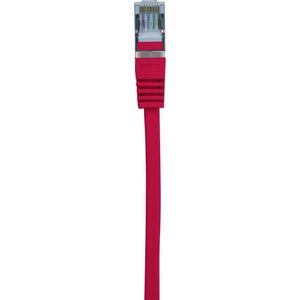 Renkforce RF-5043954 RJ45 Netwerkkabel, patchkabel CAT 6A S/FTP 2.00 m Rood Vlambestendig 1 stuk(s)