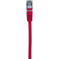 Renkforce RF-5043954 RJ45 Netwerkkabel, patchkabel CAT 6A S/FTP 2.00 m Rood Vlambestendig 1 stuk(s) - thumbnail