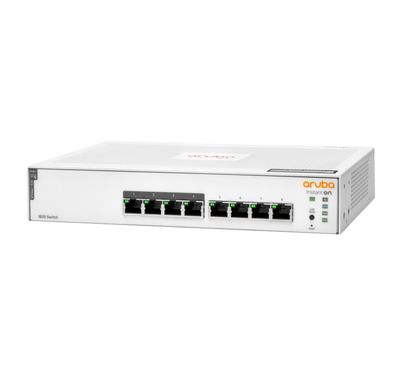 Aruba Instant On 1830 8G 4p Class4 PoE 65W Managed L2 Gigabit Ethernet (10/100/1000) Power over Ethernet (PoE) 1U
