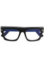 TOM FORD Eyewear lunettes de vue à monture carrée - Noir