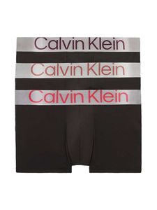 Calvin Klein - 3p Low Rise Trunk - Steel Micro -