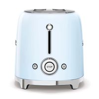 Smeg TSF02PBEU broodrooster 6 4 snede(n) 1500 W Blauw - thumbnail