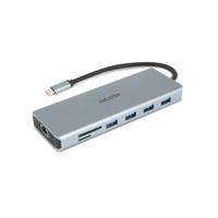 Dicota D32065 USB-C dockingstation Geschikt voor merk (dockingstation): Universeel Geïntegreerde kaartlezer, USB-C Power Delivery - thumbnail