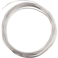 DHZ/Hobby aluminium draad - zilver - dikte 1 mm - lengte per rol 500 cm   - - thumbnail