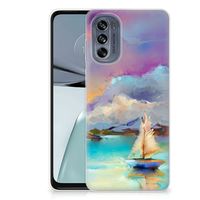 Hoesje maken Motorola Moto G62 5G Boat - thumbnail