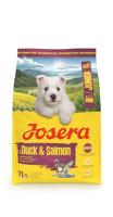 JOSERA Mini Junior Eend & Zalm (1 x 3 kg) | Premium droogvoer voor groeiende honden tot 10 kg vanaf de 6e week | Puppyvoer voor optimale ontwikkeling | kleine kroketten | glutenvrij | 1-pack