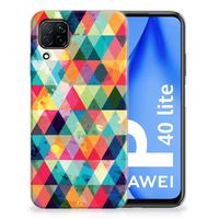 Huawei P40 Lite TPU bumper Geruit